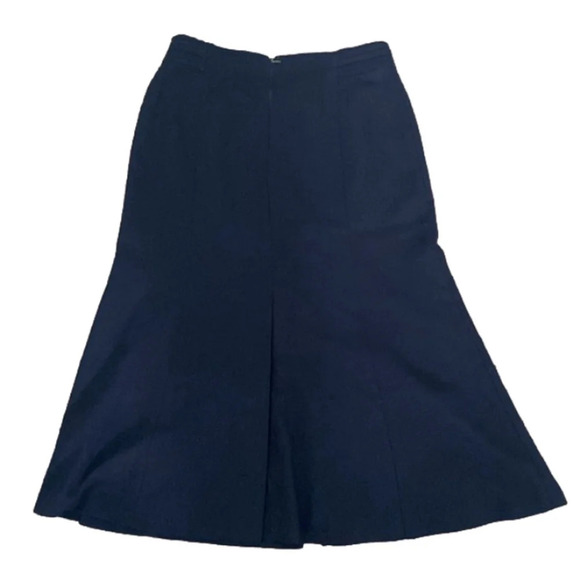 Vintage Jacques Vert Wool Blend Trumpet Style, Skirt Size 16 - Picture 3 of 8
